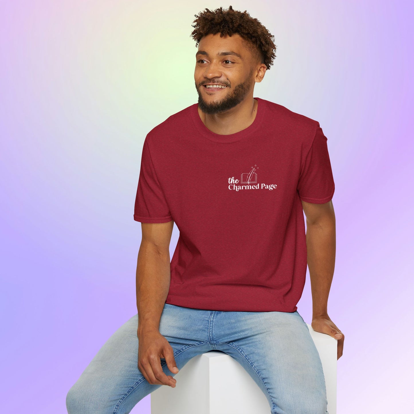 The Charmed Page Bookstore Unisex T-Shirt (Dark Colors)