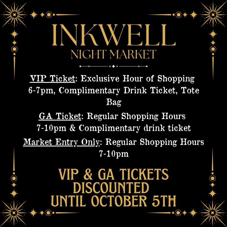 Inkwell Night Market: A Boozy Adult Book Fair