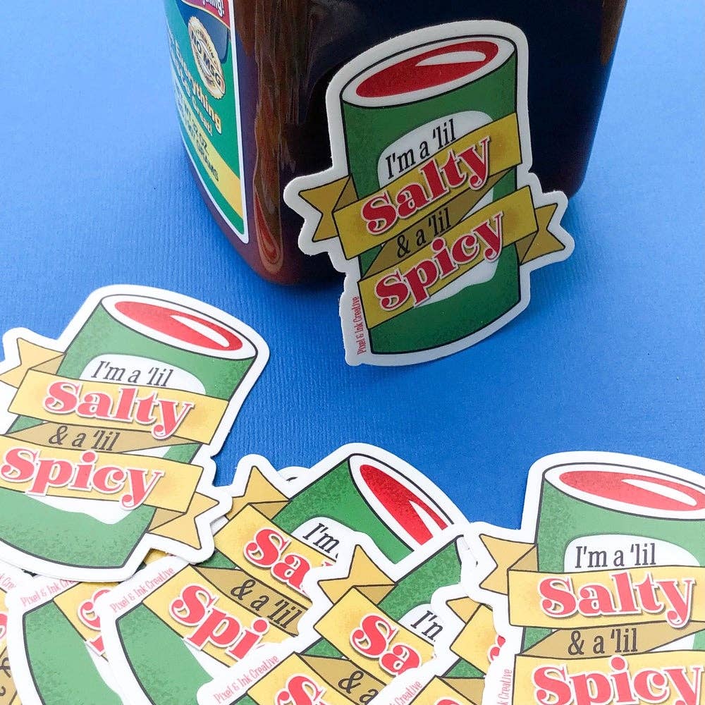 Salty & Spicy Sticker