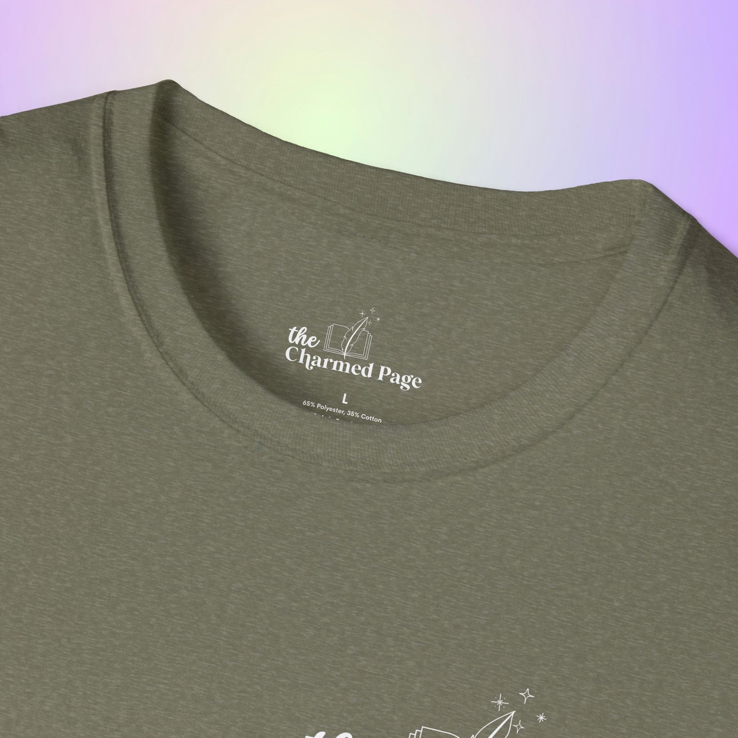 The Charmed Page Bookstore Unisex T-Shirt (Dark Colors)