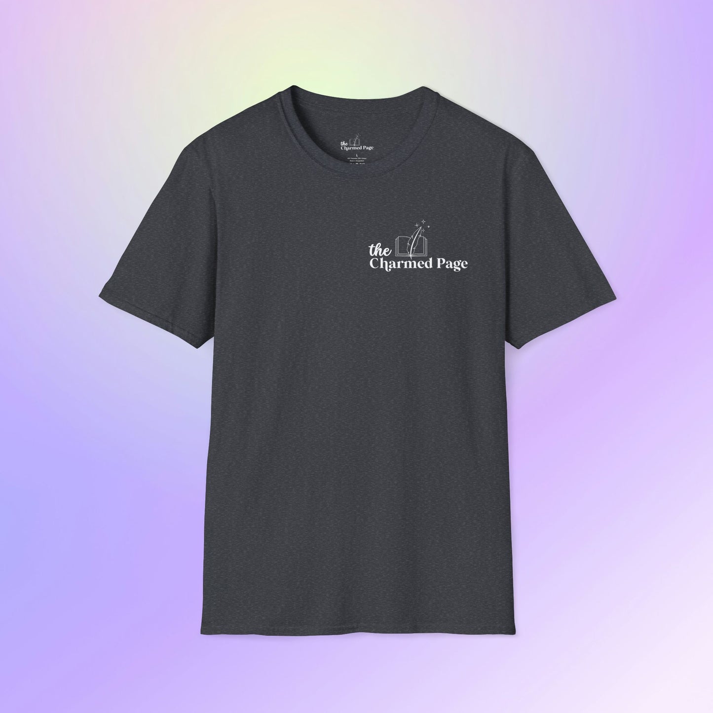 The Charmed Page Bookstore Unisex T-Shirt (Dark Colors)
