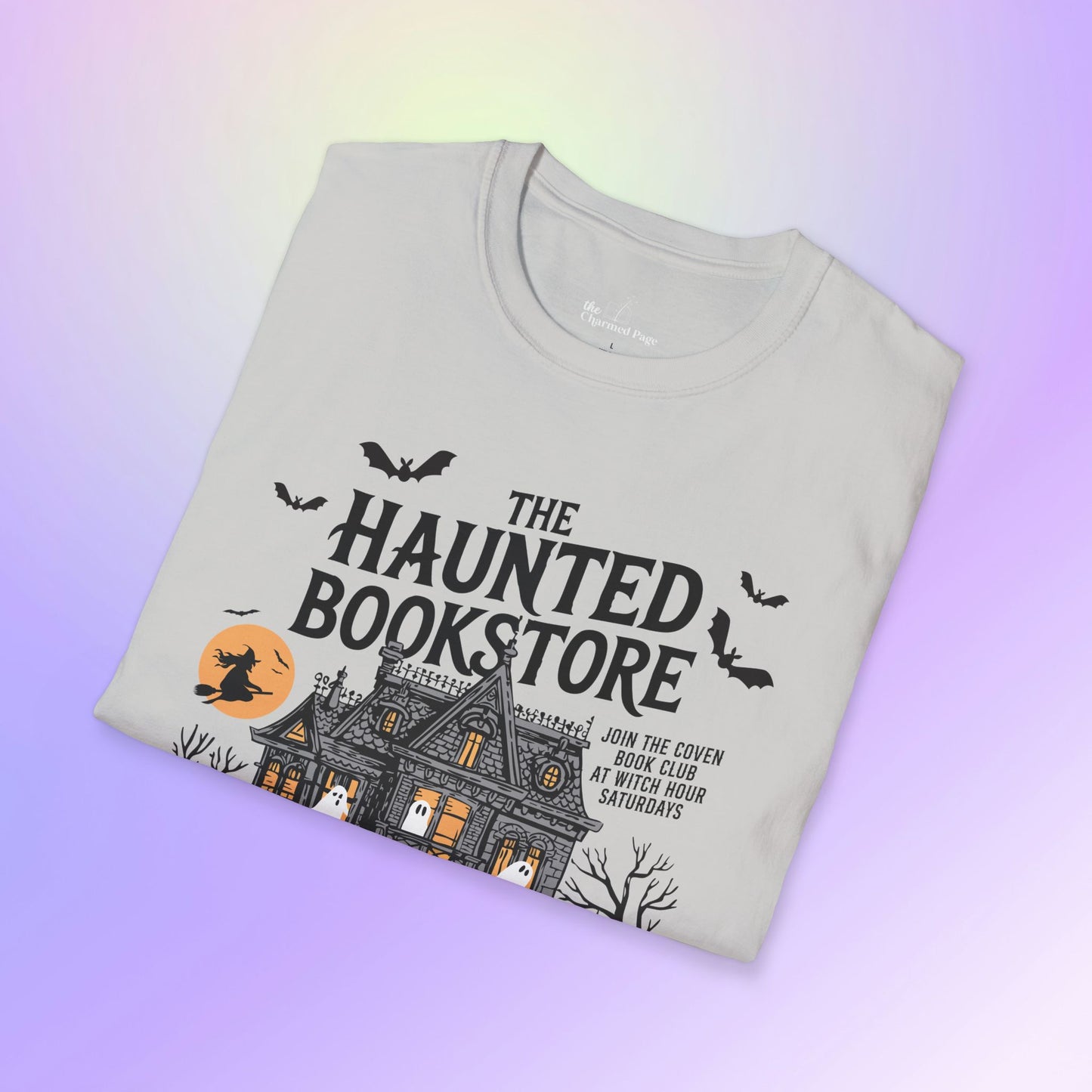 Haunted Bookstore Unisex Tee