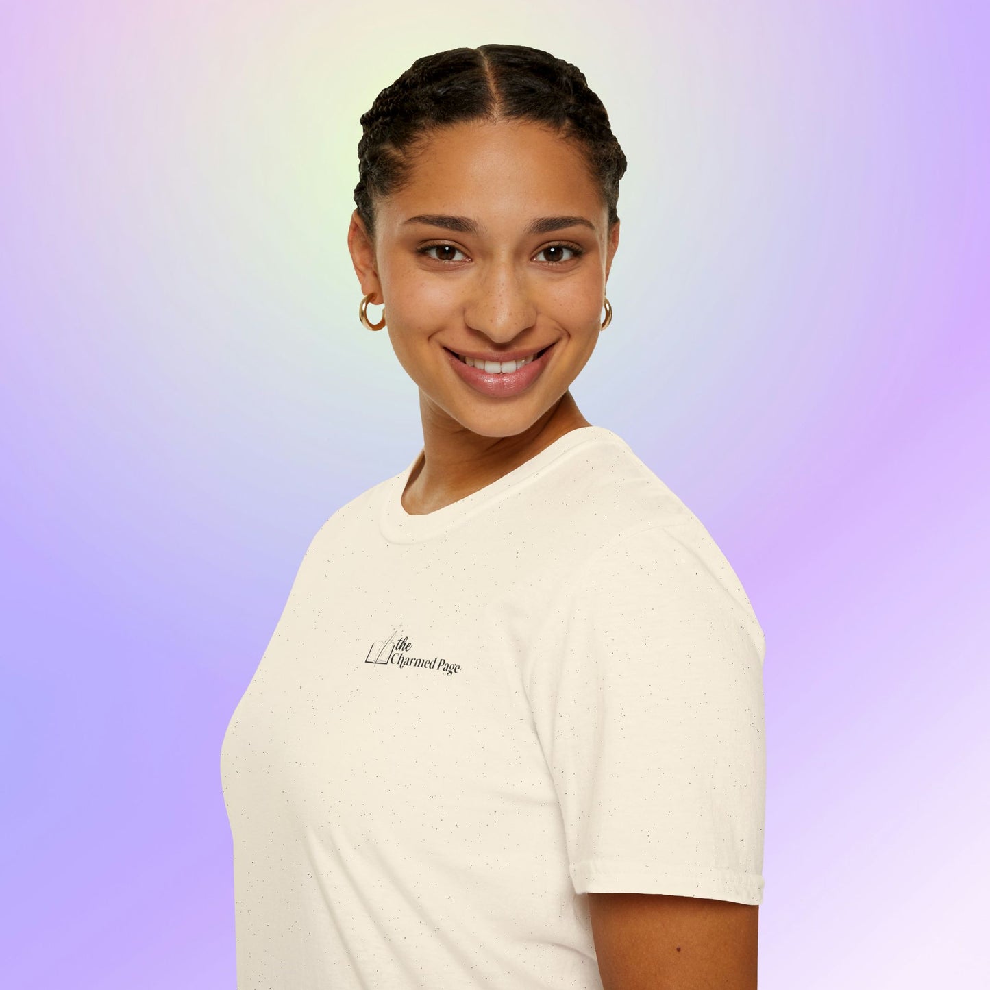 The Charmed Page Bookstore Unisex T-Shirt (Light Colors)