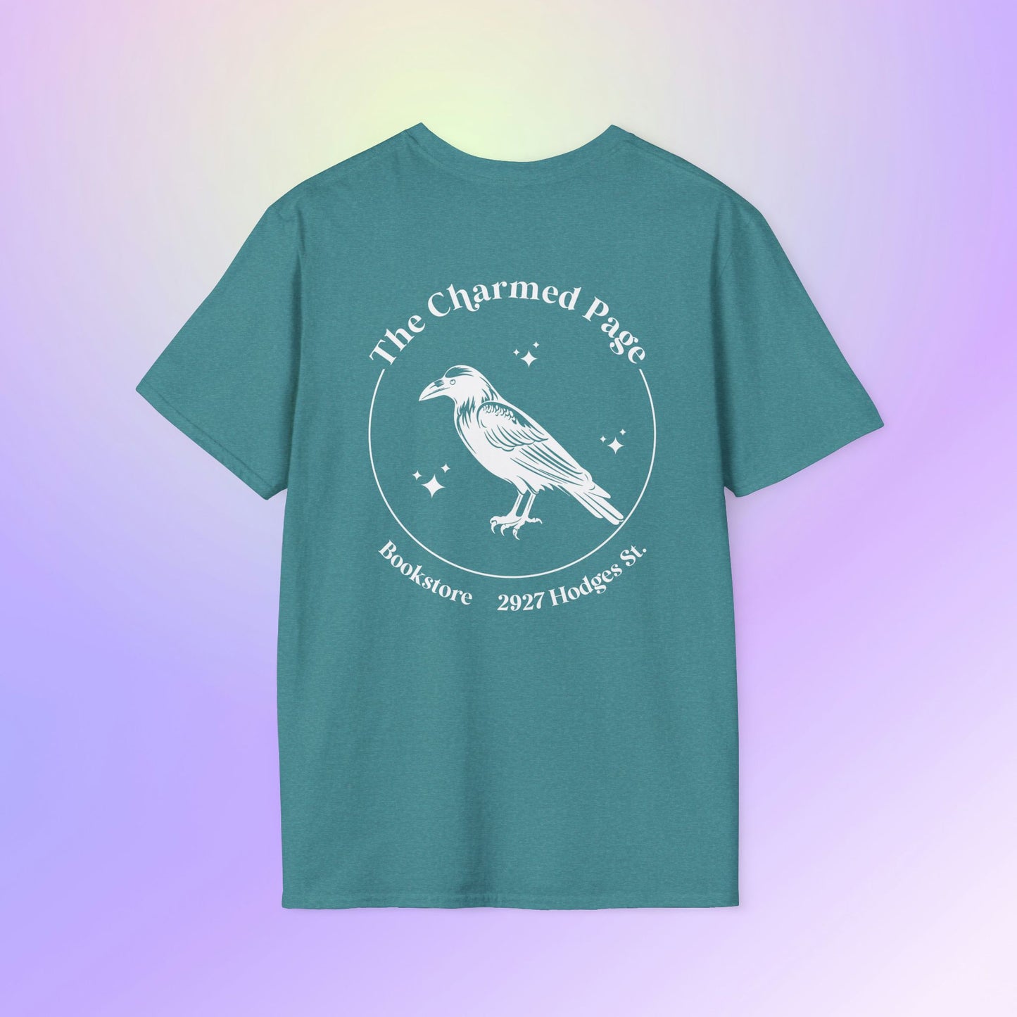 The Charmed Page Bookstore Unisex T-Shirt (Dark Colors)