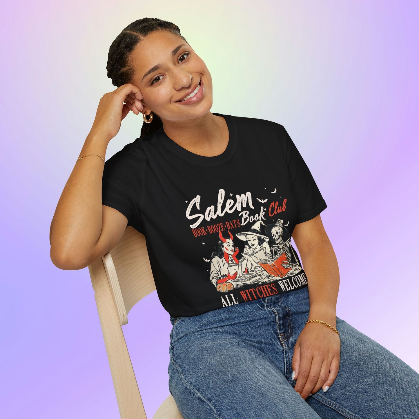 Salem Book Club Unisex Tee
