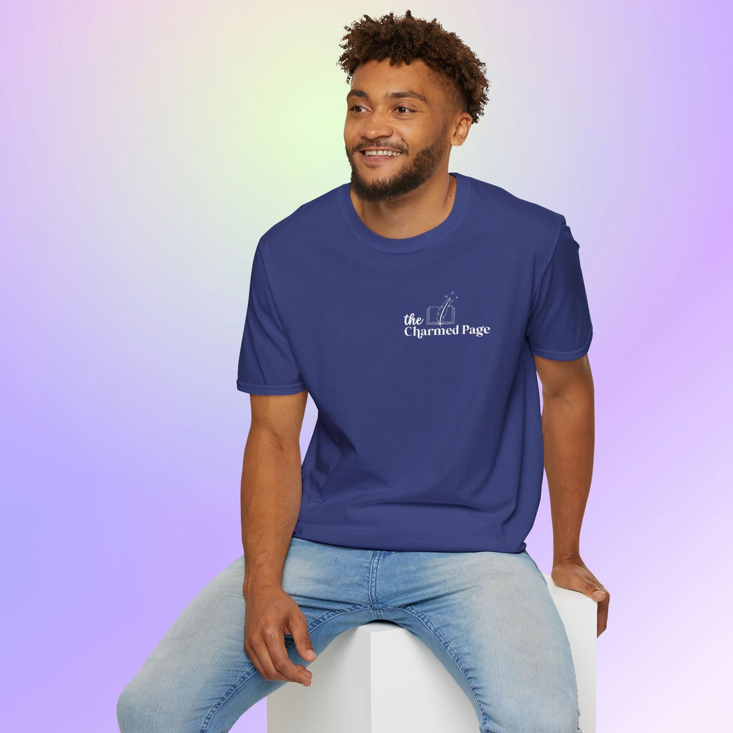 The Charmed Page Bookstore Unisex T-Shirt (Dark Colors)