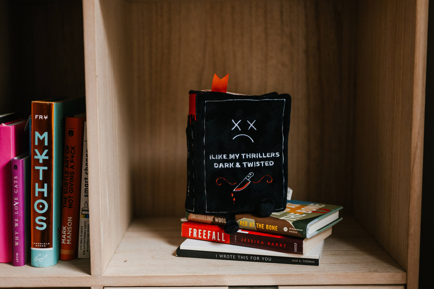Dark Thrillers Book Plushie