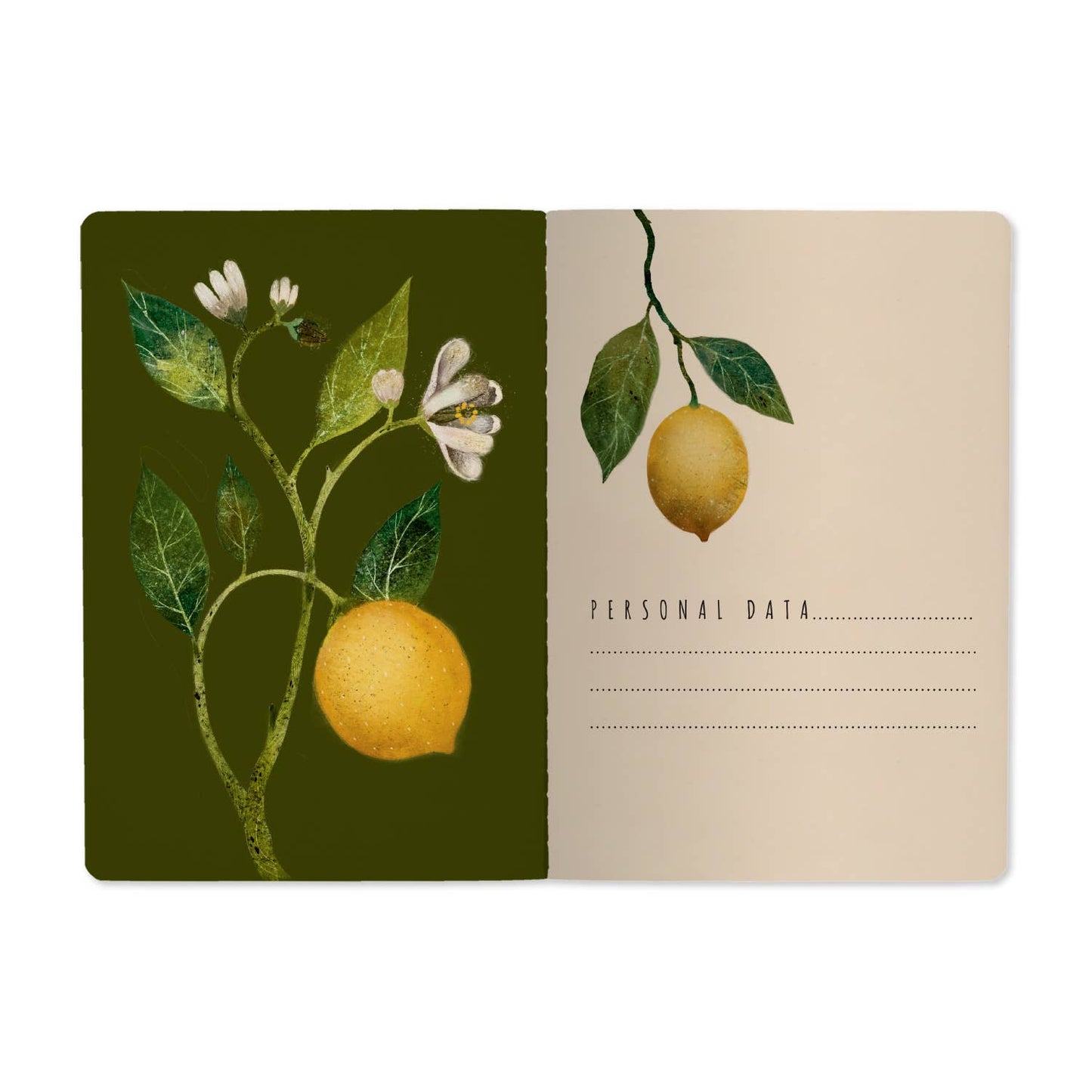 Lemons - A5 Notebook