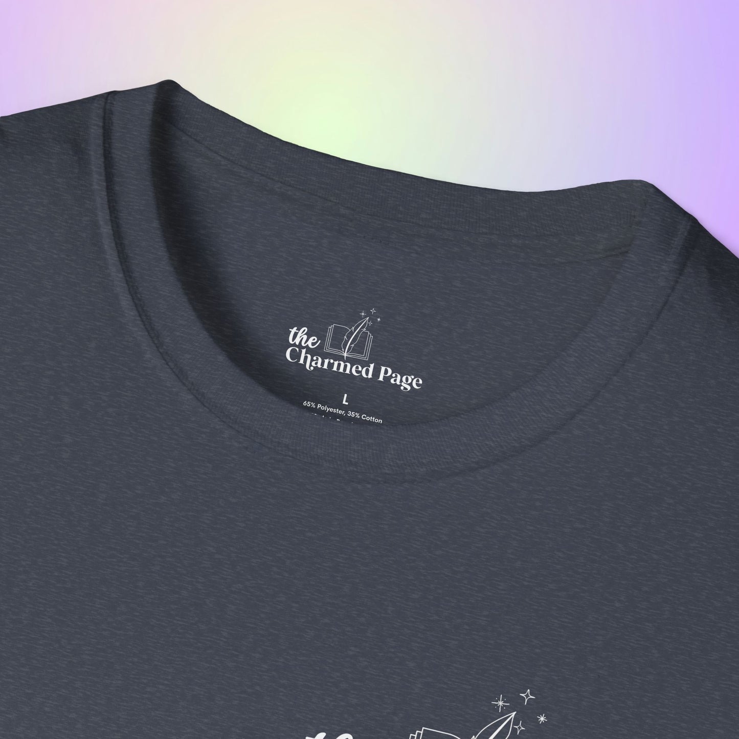 The Charmed Page Bookstore Unisex T-Shirt (Dark Colors)