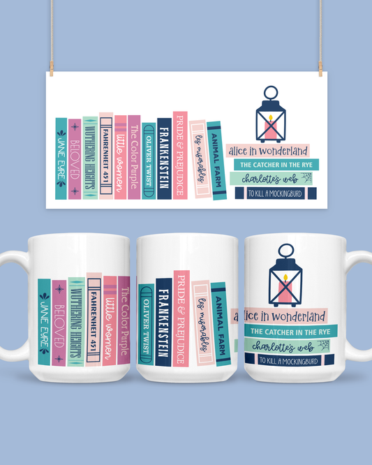 Classics Book Stack Mug