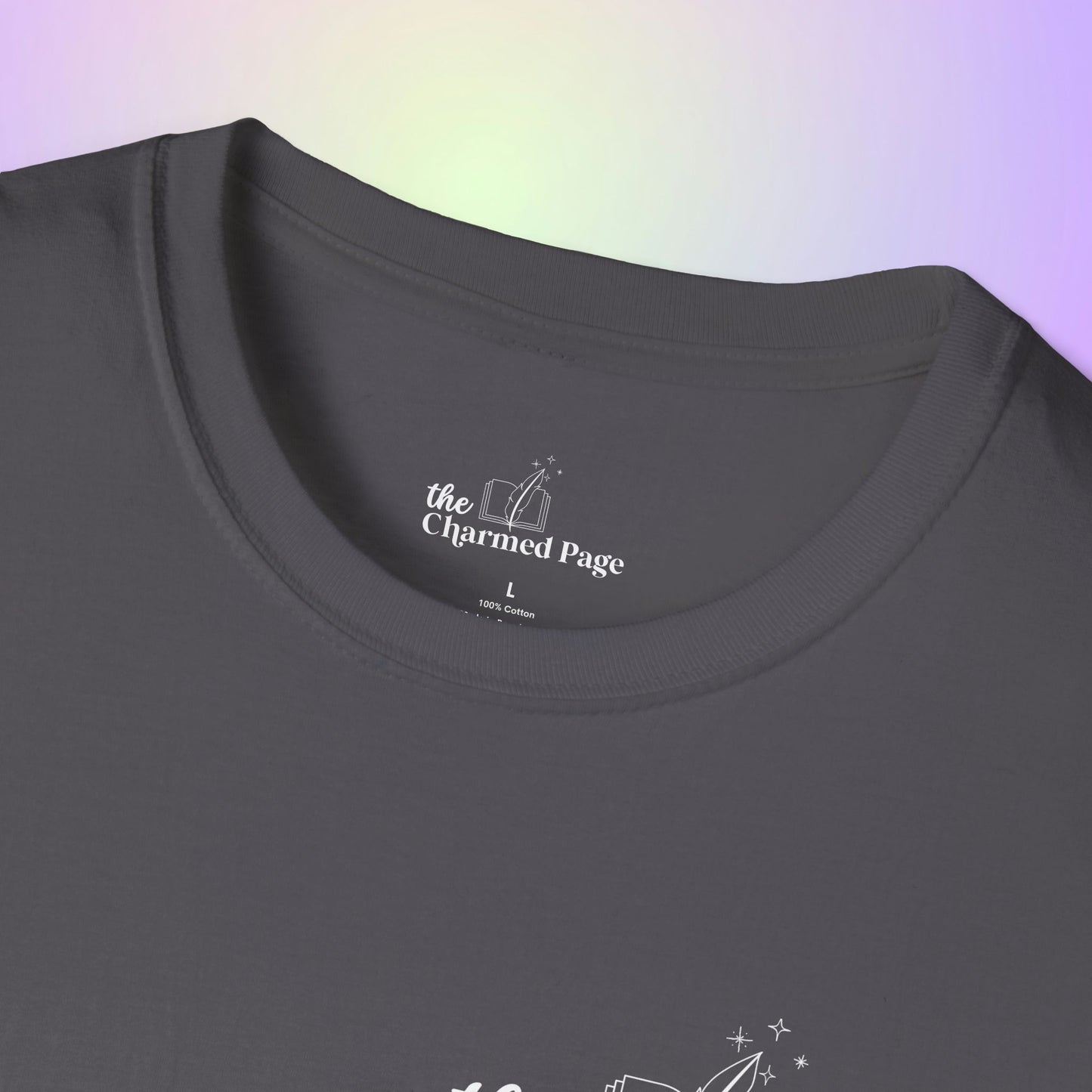 The Charmed Page Bookstore Unisex T-Shirt (Dark Colors)