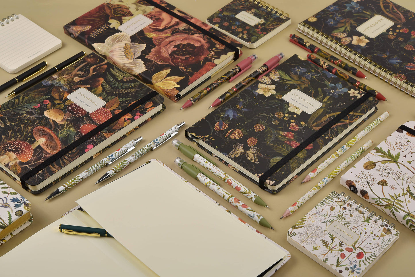 Forest Flowers - Hardcover Journal A5