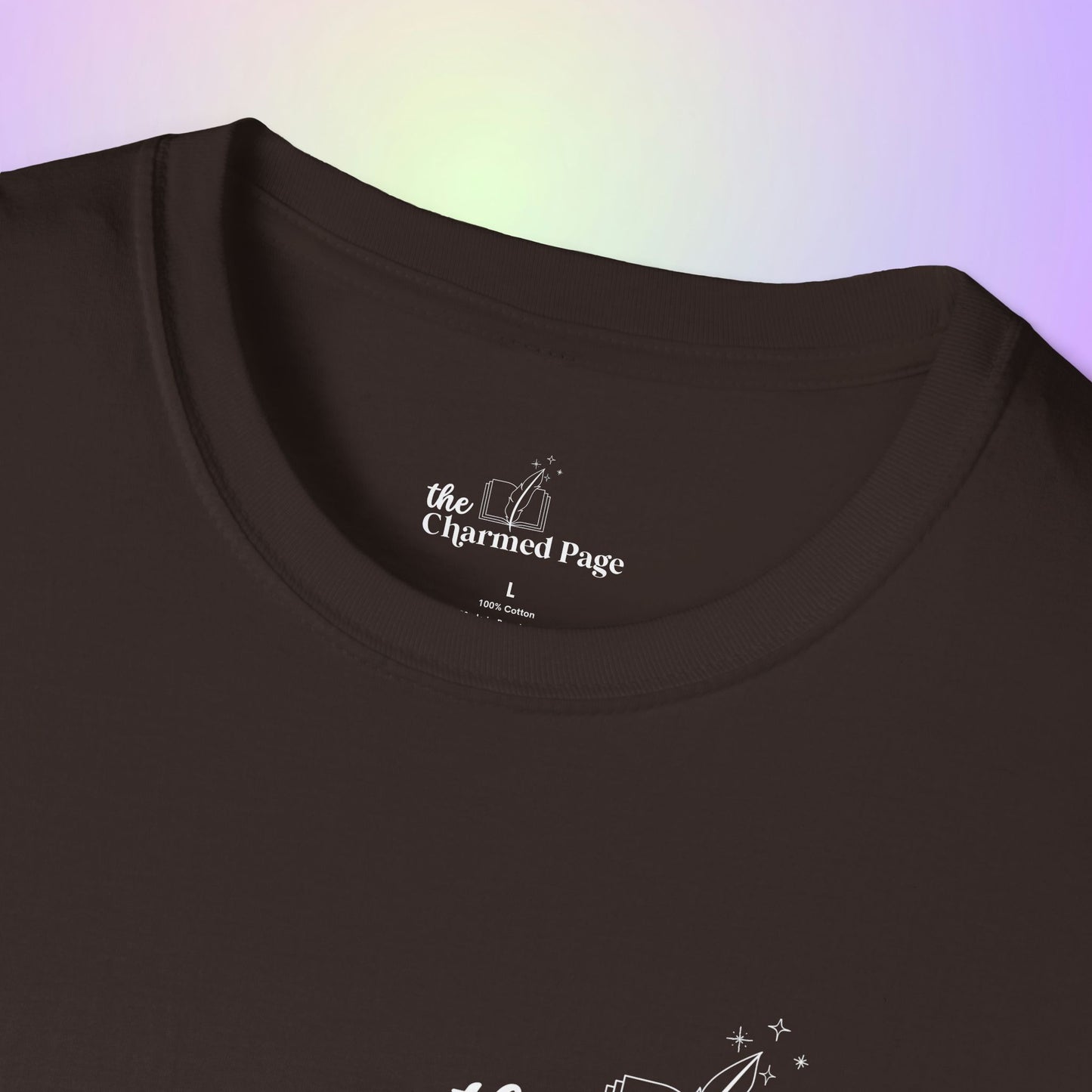 The Charmed Page Bookstore Unisex T-Shirt (Dark Colors)