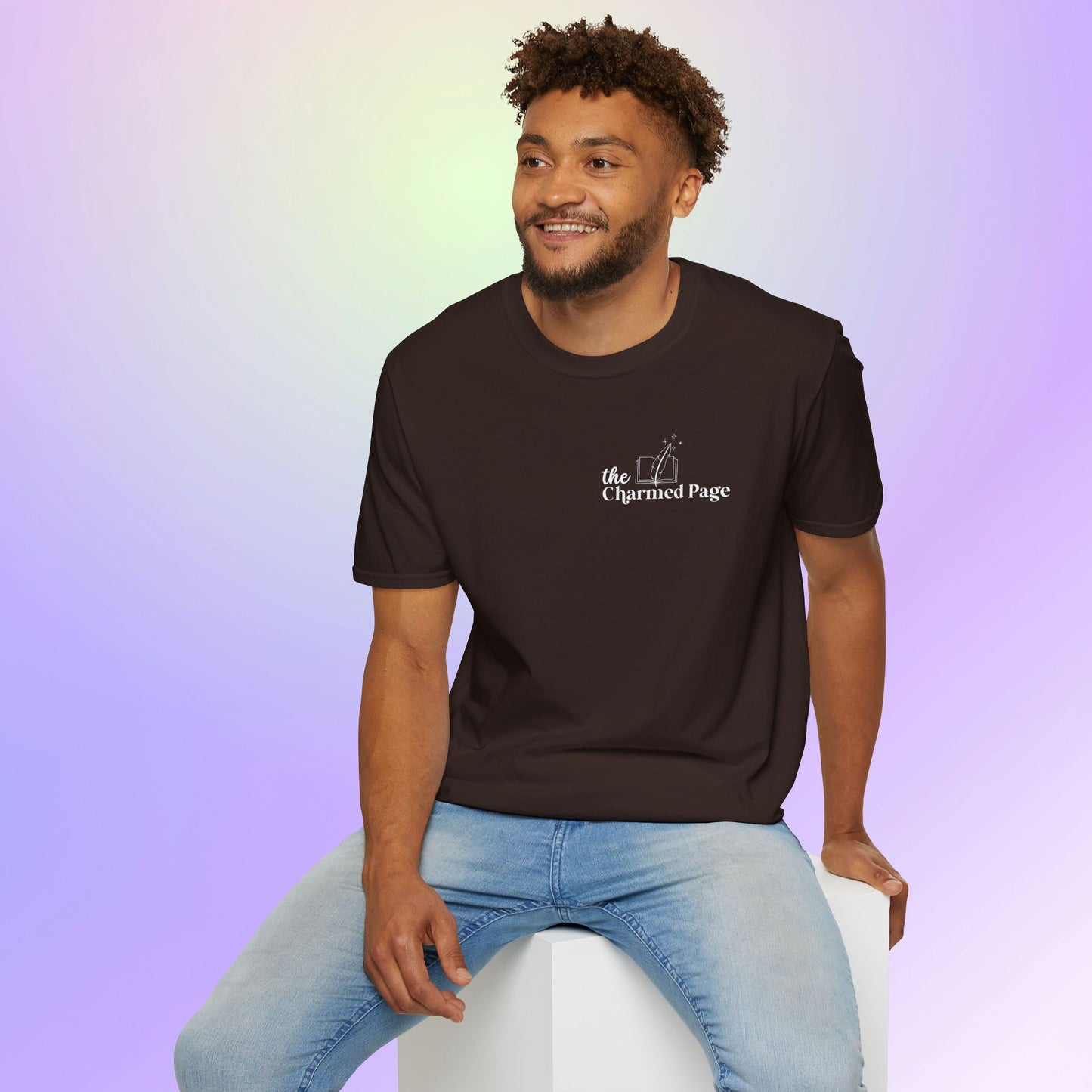 The Charmed Page Bookstore Unisex T-Shirt (Dark Colors)