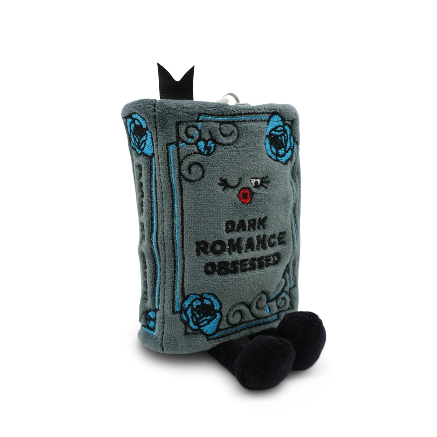 "Dark Romance Obsessed" Book Plush Bag Charm
