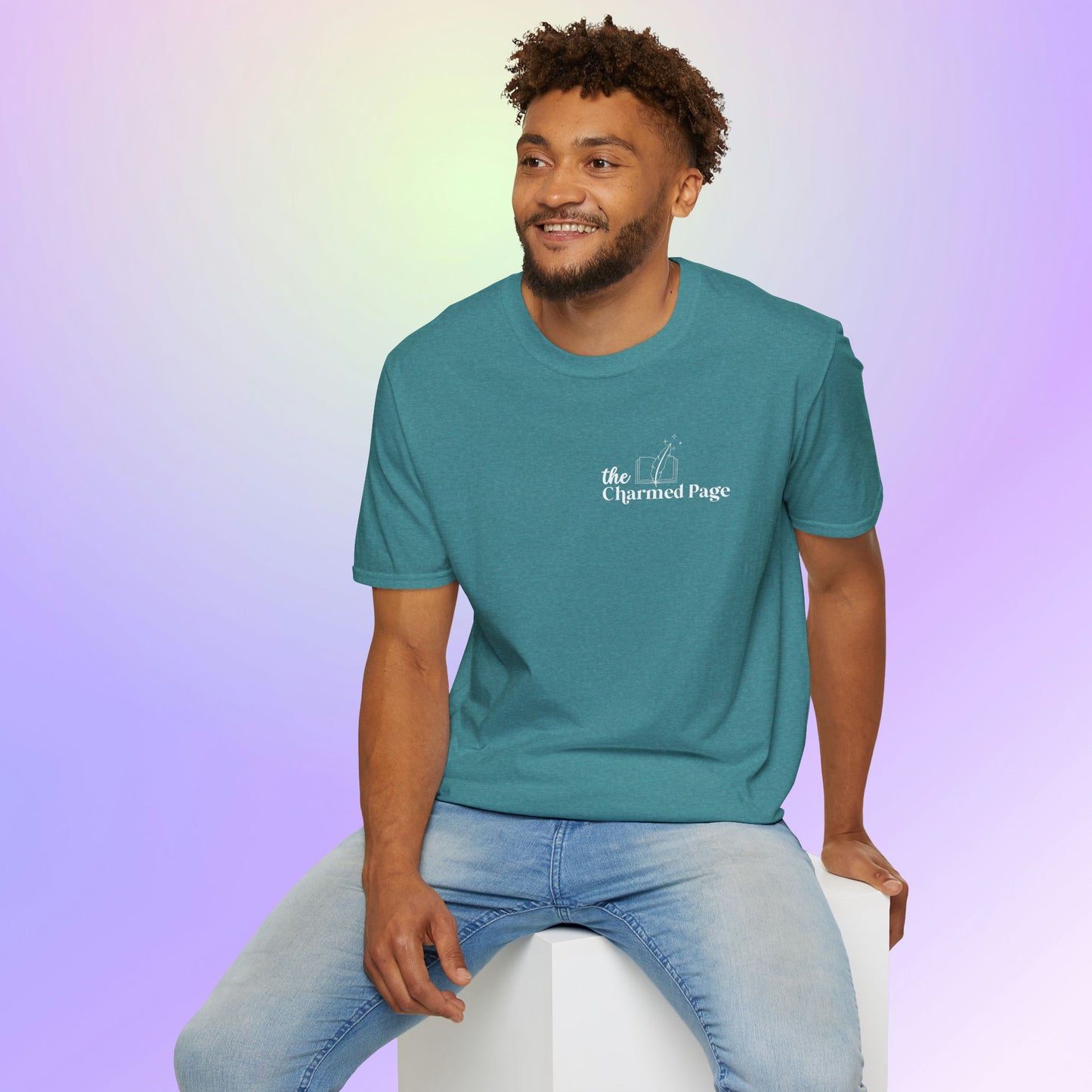 The Charmed Page Bookstore Unisex T-Shirt (Dark Colors)