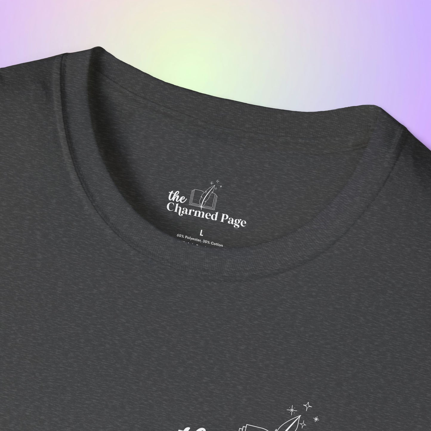 The Charmed Page Bookstore Unisex T-Shirt (Dark Colors)