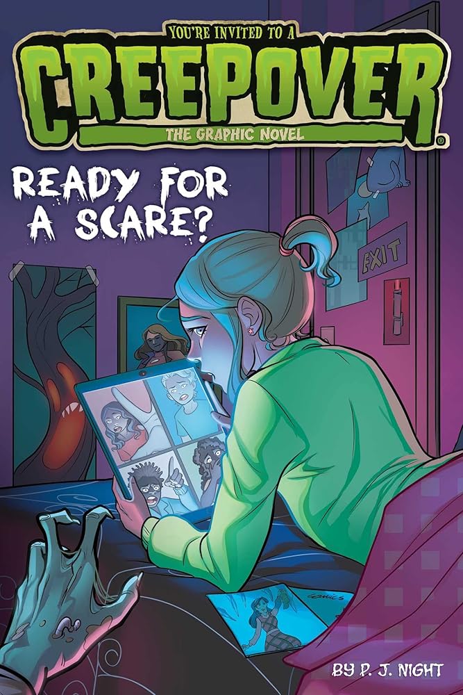 Ready for a Scare? The Graphic Novel (3) (You're Invited to a Creepover: The Graphic Novel) cover image