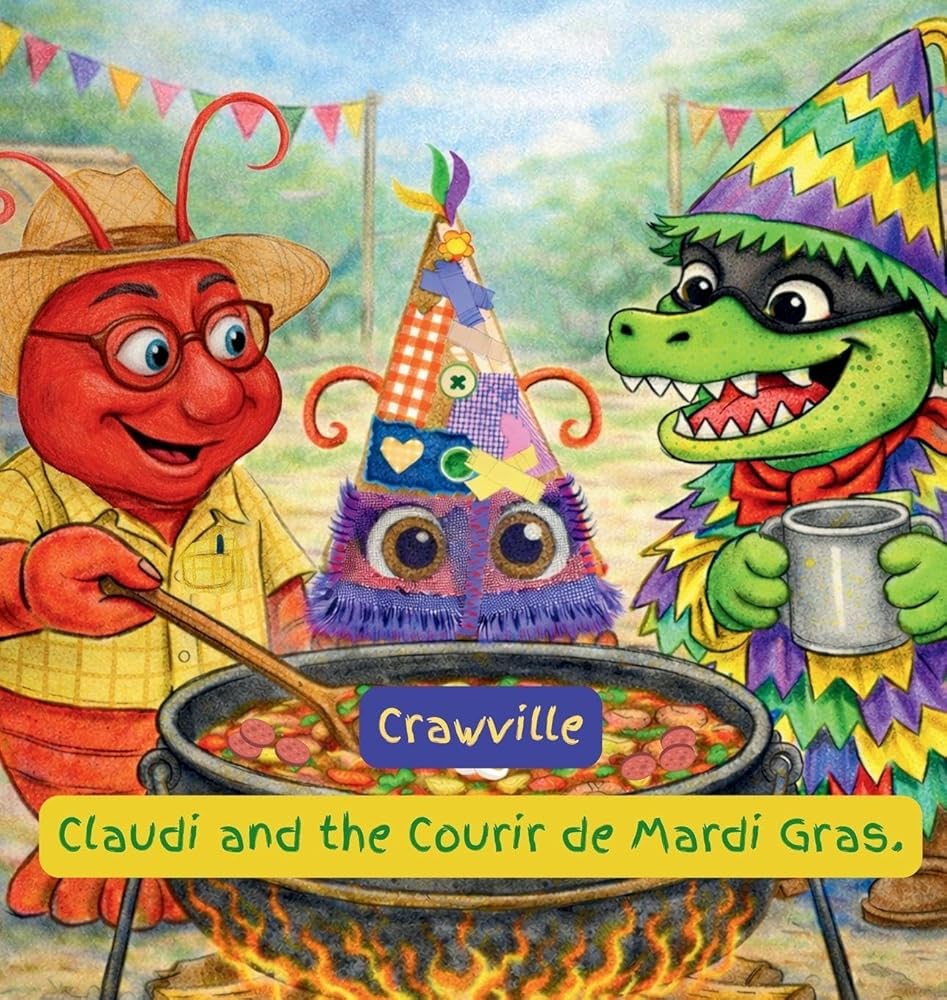 Crawville: Claudi and the Courir de Mardi Gras cover image