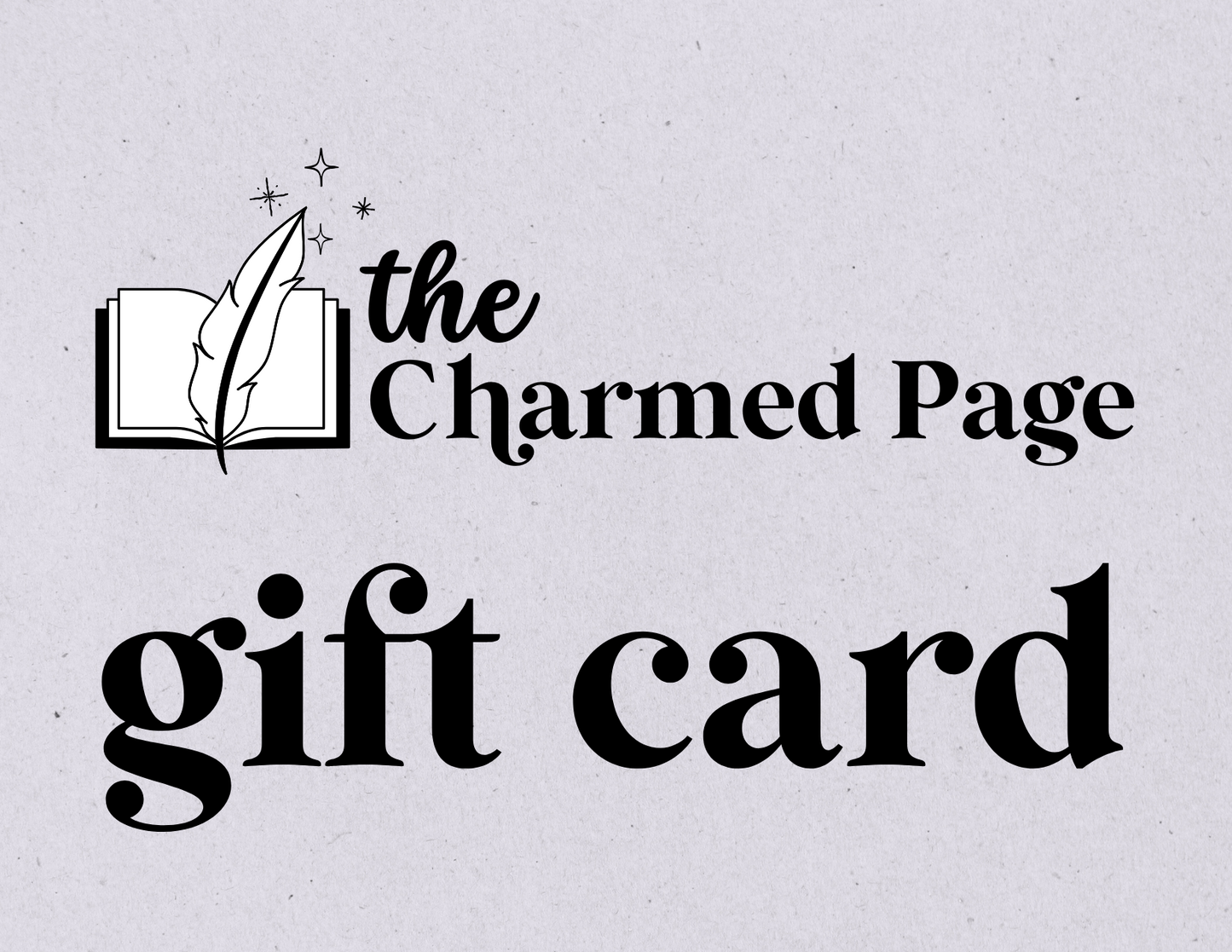 The Charmed Page Gift Card
