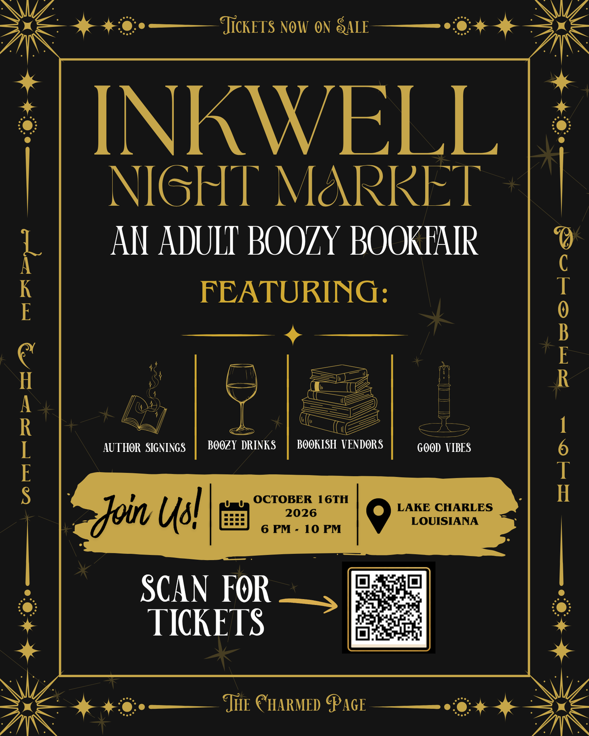 Inkwell Night Market: A Boozy Adult Book Fair