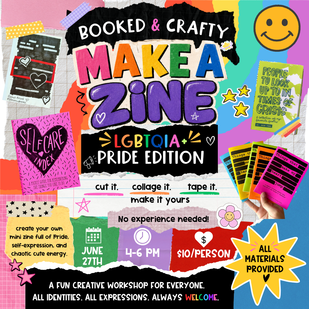 Make a Zine: Pride Edition | LGBTQIA+ Zine Workshop in Lake Charles