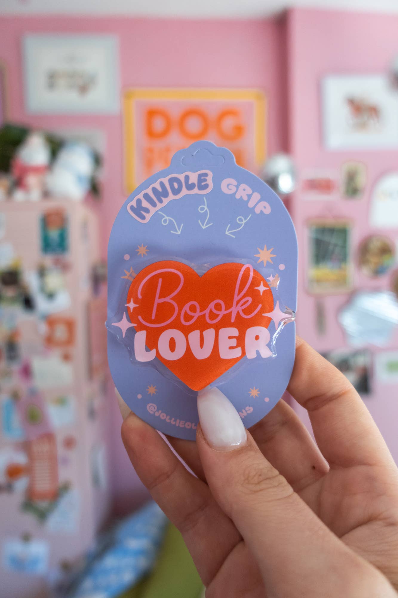 Book Lover Kindle Grip