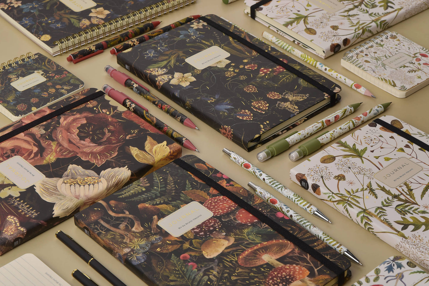 Forest Flowers - Hardcover Journal A5