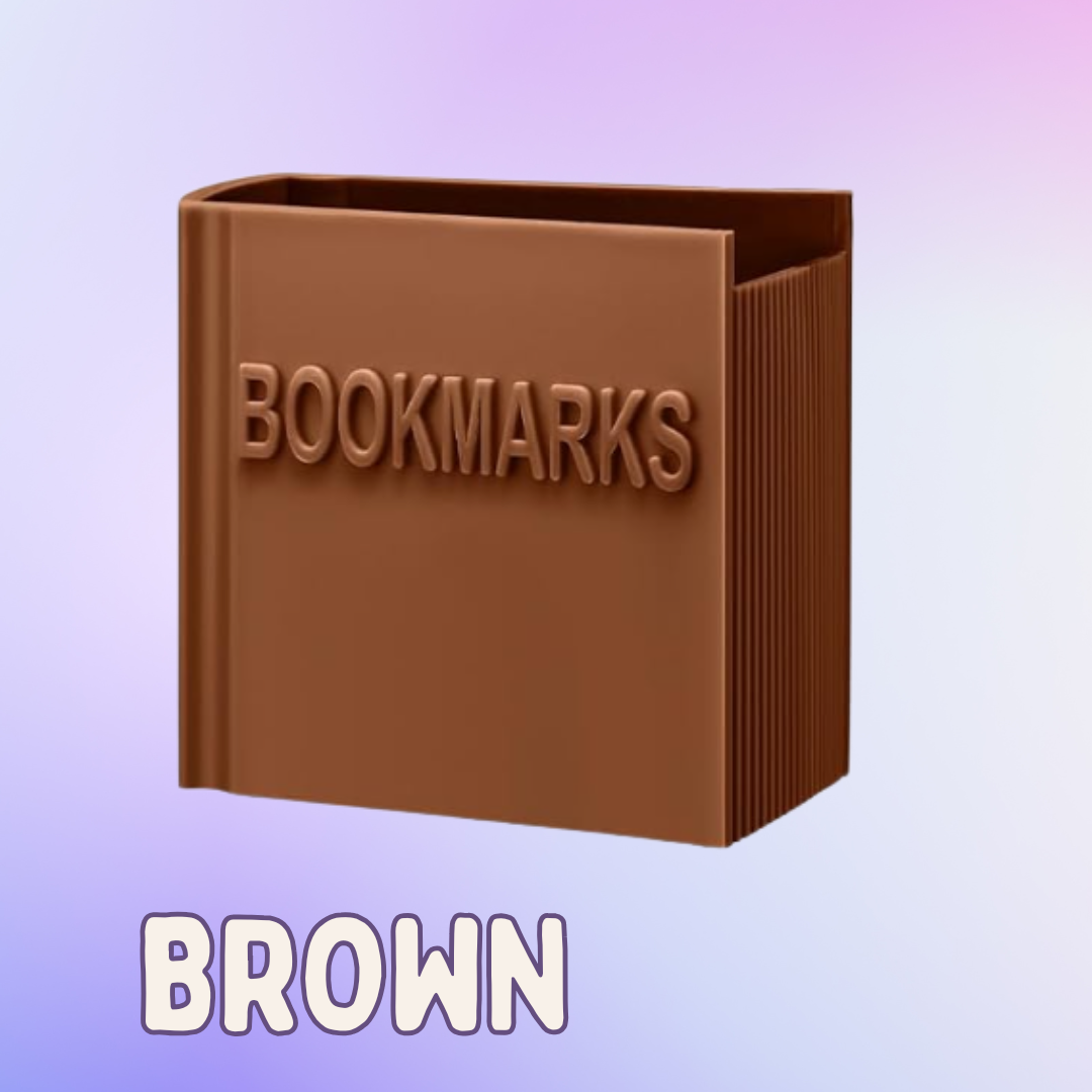 Book Bookmark Holder | 3D Printed Bookmark Organizer for Book Lovers