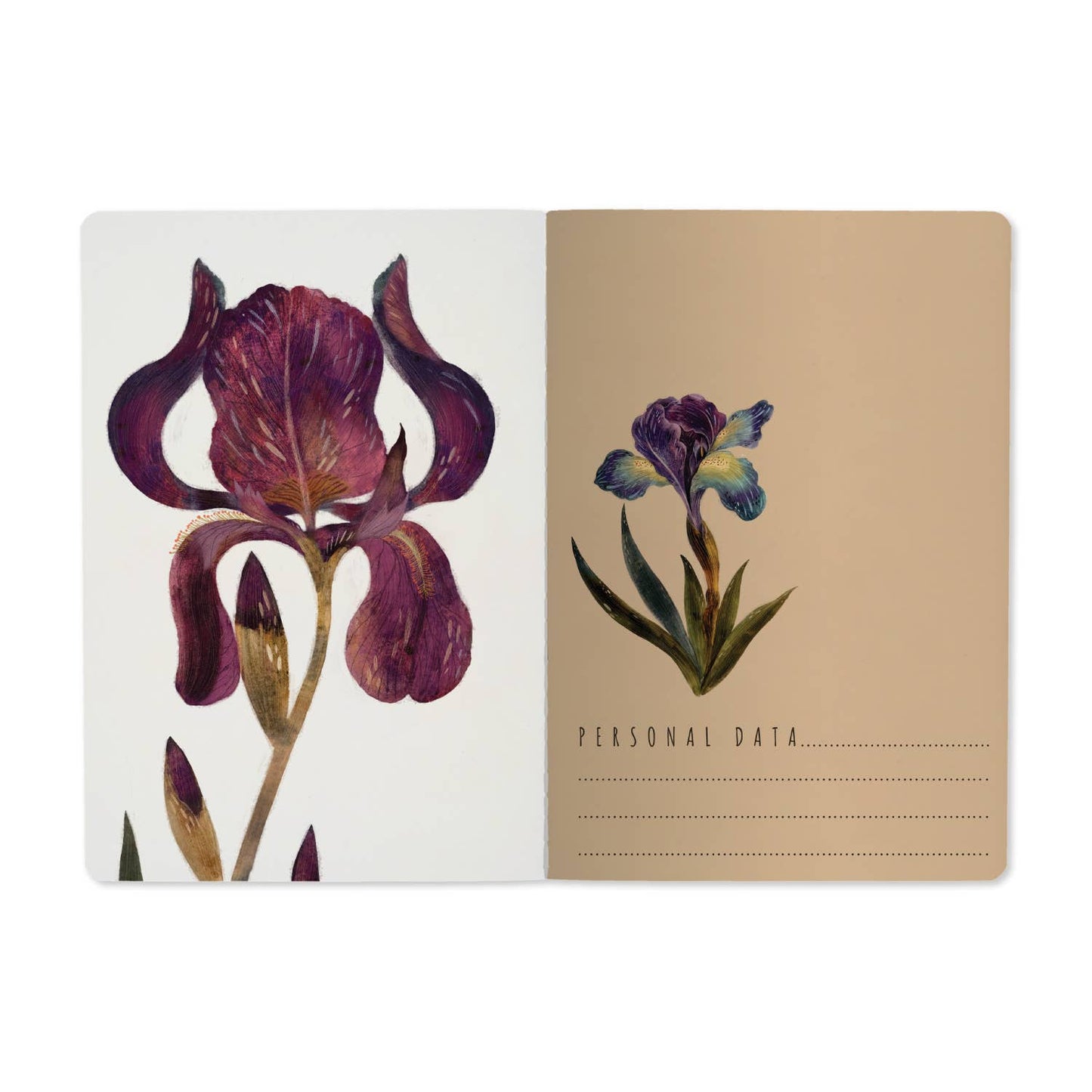 Irises - A5 Notebook
