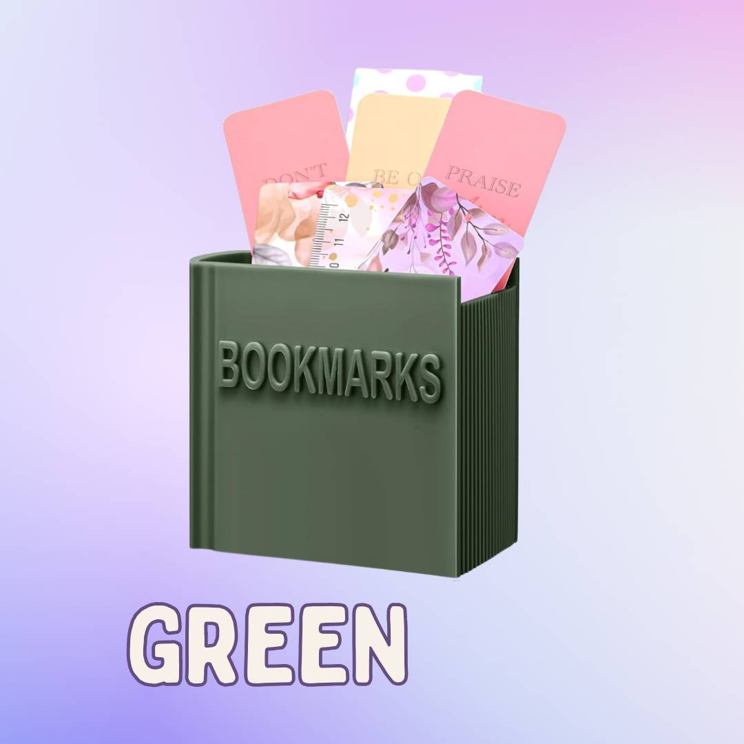 Book Bookmark Holder | 3D Printed Bookmark Organizer for Book Lovers