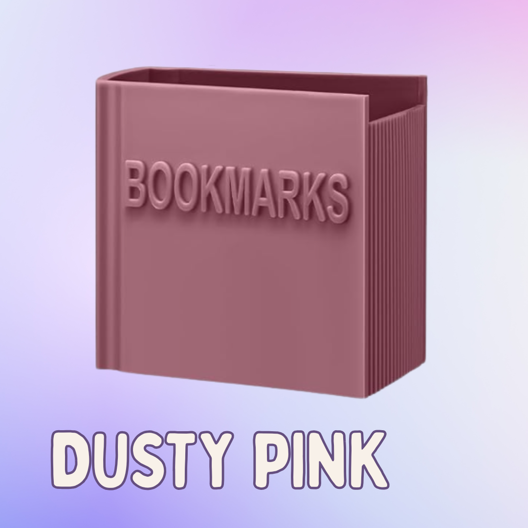 Book Bookmark Holder | 3D Printed Bookmark Organizer for Book Lovers