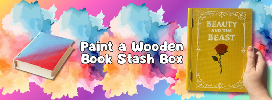Paint Your Own Wooden Book Stash Box: Bookish Craft Workshop in Lake Charle